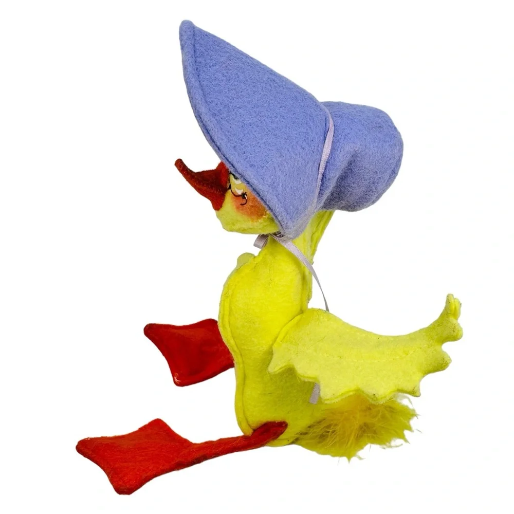 Annalee 2004 Spring Girl Duck W/Purple Bonnet 5